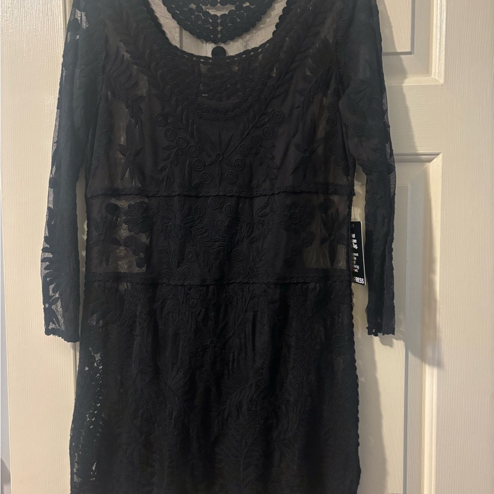 Express Black Sheath Dress *Ready to Ship ASAP*